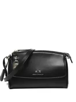 Сумка через плечо с подвеской Armani Exchange, черный