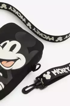 Сумка через плечо с принтом H&M, черный