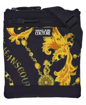 Сумка через плечо с принтом в стиле барокко Versace, мультиколор