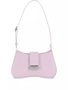 Сумка через плечо с пряжкой-логотипом Emporio Armani, розовый