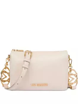 Сумка через плечо с пряжкой Love Moschino, нейтральный