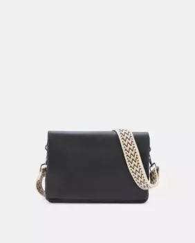 Сумка через плечо с разноцветной ручкой Easy Wear, черный