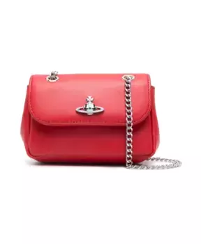 Сумка через плечо с ремешком цепочкой Vivienne Westwood, красный