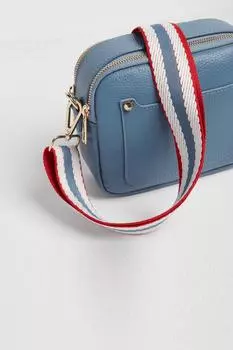 Сумка через плечо с ремешком в морском стиле Betsy & Floss, синий