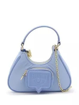 Сумка через плечо с рисунком в виде глаз Chiara Ferragni, синий