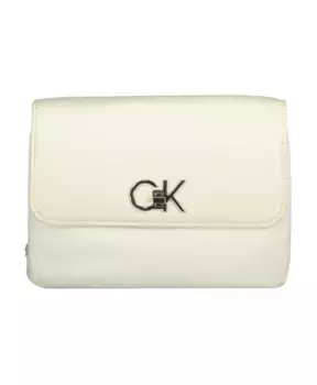 Сумка через плечо с ручкой цепочкой Calvin Klein, бежевый