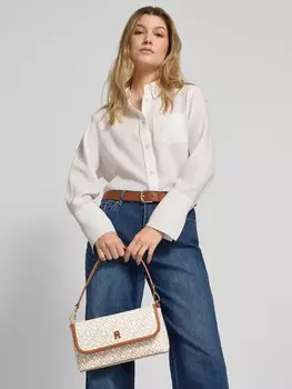 Сумка через плечо с ручкой для переноски Tommy Hilfiger, бежевый
