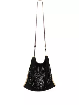 Сумка через плечо с сетчатой вставкой Filt LEMAIRE, черный