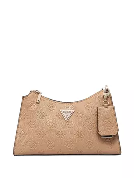 Сумка через плечо с тиснением монограммы GUESS USA, нейтральный