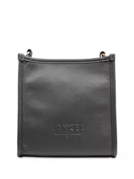Сумка через плечо с тисненым логотипом Lancel, черный