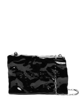 Сумка через плечо с тисненым логотипом OFF-WHITE, черный