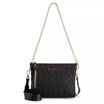 Сумка через плечо с тремя отделениями Nicole Miller, черный