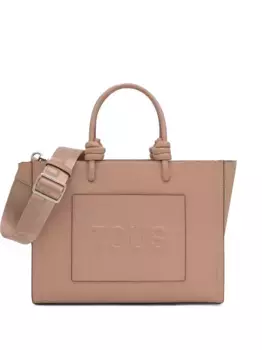 Сумка через плечо с узлом TOUS, коричневый