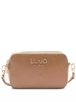 Сумка через плечо с узором LIU JO, коричневый