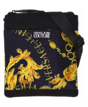 Сумка через плечо с узором в стиле барокко Versace, мультиколор