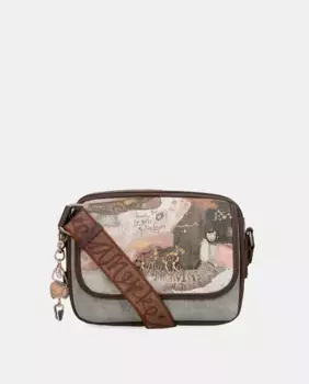 Сумка через плечо с внешним клапаном - Anekke Core многоцветный, мультиколор