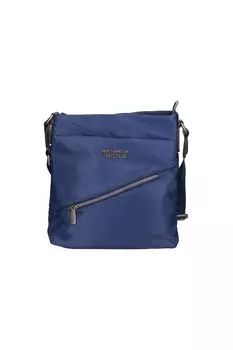 Сумка через плечо с внешними карманами Northampton Polo Club, синий