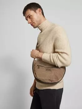 Сумка через плечо с вышитым логотипом, модель «JOURNEY» camel active, песочный