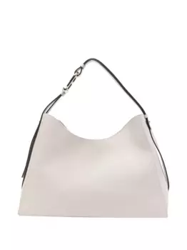 Сумка через плечо с закругленным верхом Furla, серый