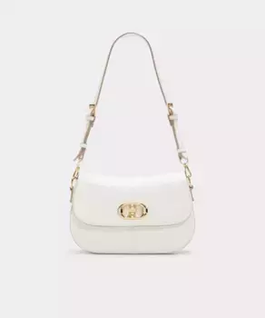 Сумка через плечо с застежкой-клипсой Aldo, белый