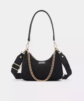 Сумка через плечо с застежкой-молнией Aldo, черный