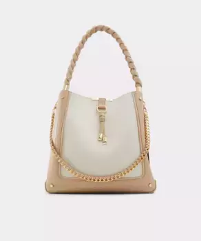 Сумка через плечо с застежкой-молнией Aldo, бежевый