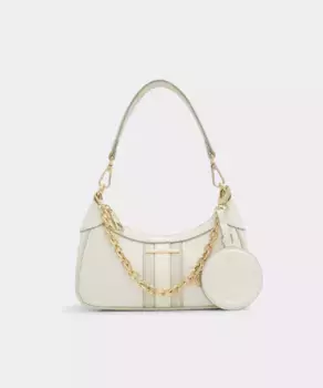 Сумка через плечо с застежкой-молнией Aldo, белый