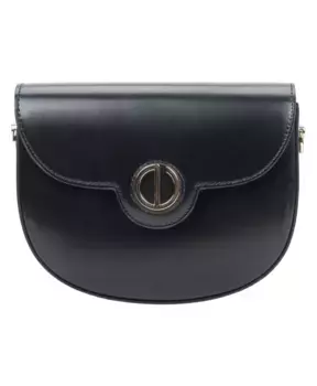 Сумка через плечо с золотыми акцентами Estro, черный