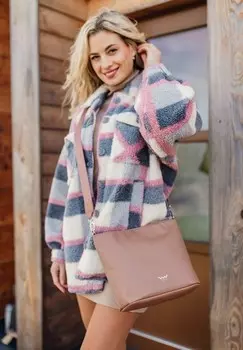 Сумка через плечо SABIN VUCH, коричневый