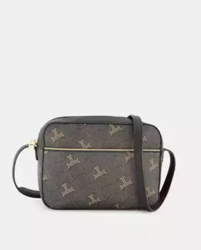 Сумка через плечо Safiano с логотипом Latouche, черный