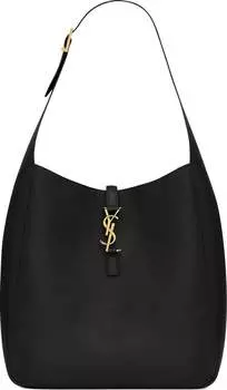 Сумка через плечо Saint Laurent Large Le 5 7 Leather 'Black', черный