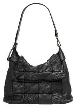 Сумка через плечо Samantha Look, натуральная кожа, производство Италия, черный