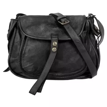 Сумка через плечо Samantha Look, натуральная кожа, производство Италия, черный