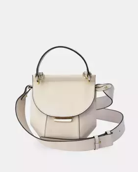 Сумка через плечо Sandra Freckled с ручкой из кремовой кожи, бежевый
