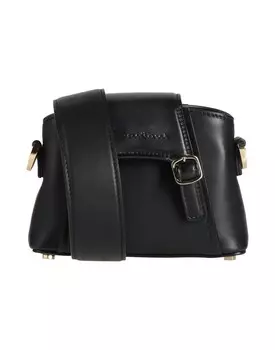 Сумка через плечо Santoni, черный