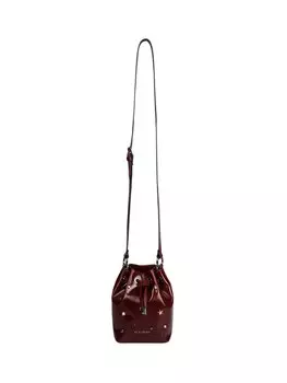 Сумка через плечо Scalpers New Judas, красный/бордовый