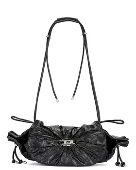 Сумка через плечо Scrunch Diesel, черный