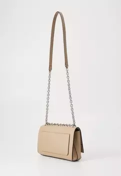 Сумка через плечо SCULPTED FLAP Calvin Klein Jeans, бежевый