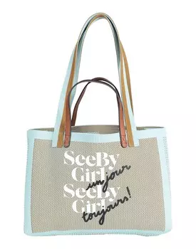 Сумка через плечо See By Chlo, небесно-голубой