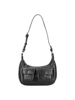 Сумка через плечо Seidenfelt 23 cm, цвет glossy black