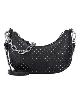 Сумка через плечо Seidenfelt 25 cm, цвет black with tiny rivets