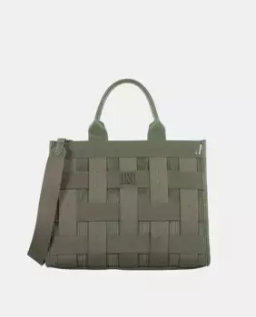 Сумка через плечо серо-коричневого цвета Devota & Lomba, цвет Kaki