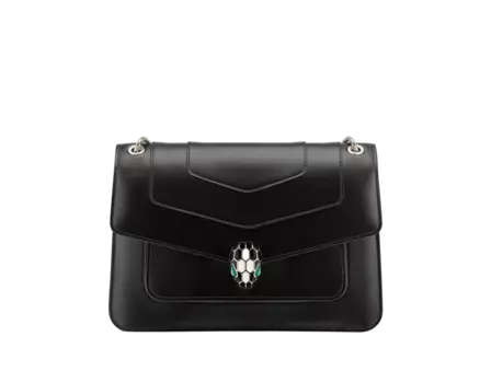 Сумка через плечо Serpenti forever Bvlgari, черный