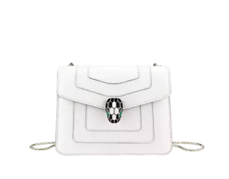Сумка через плечо Serpenti навсегда Bvlgari, белый