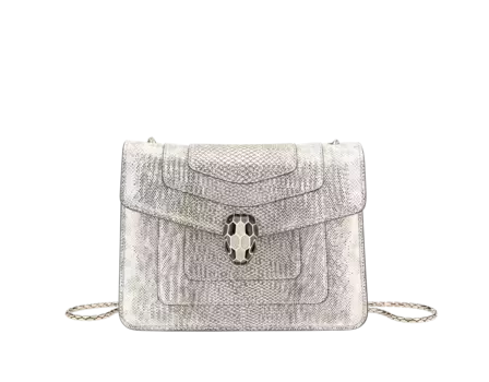 Сумка через плечо Serpenti навсегда Bvlgari, бежевый