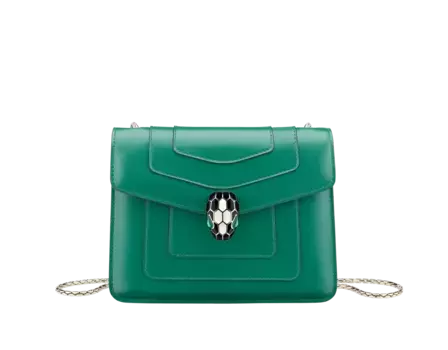 Сумка через плечо Serpenti навсегда Bvlgari, зеленый