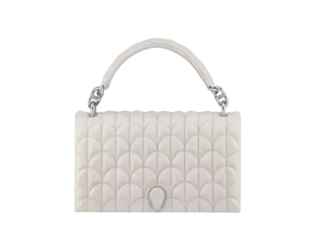 Сумка через плечо Serpenti sugarloaf Bvlgari, белый