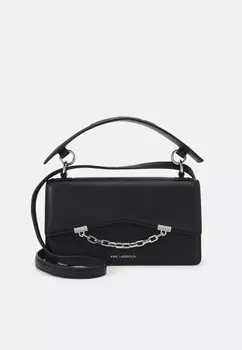 Сумка через плечо Seven Grainy KARL LAGERFELD, черная