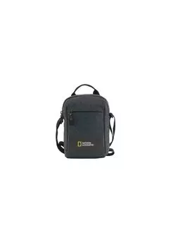 Сумка через плечо SHADOW, изготовленная из переработанных ПЭТ-бутылок NATIONAL GEOGRAPHIC, антрацит