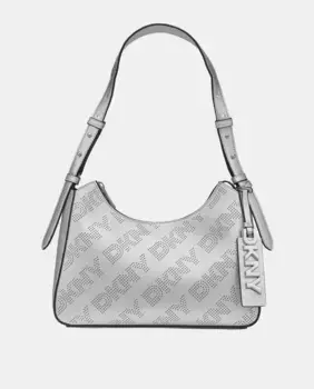 Сумка через плечо SHELLY DKNY, серебряный